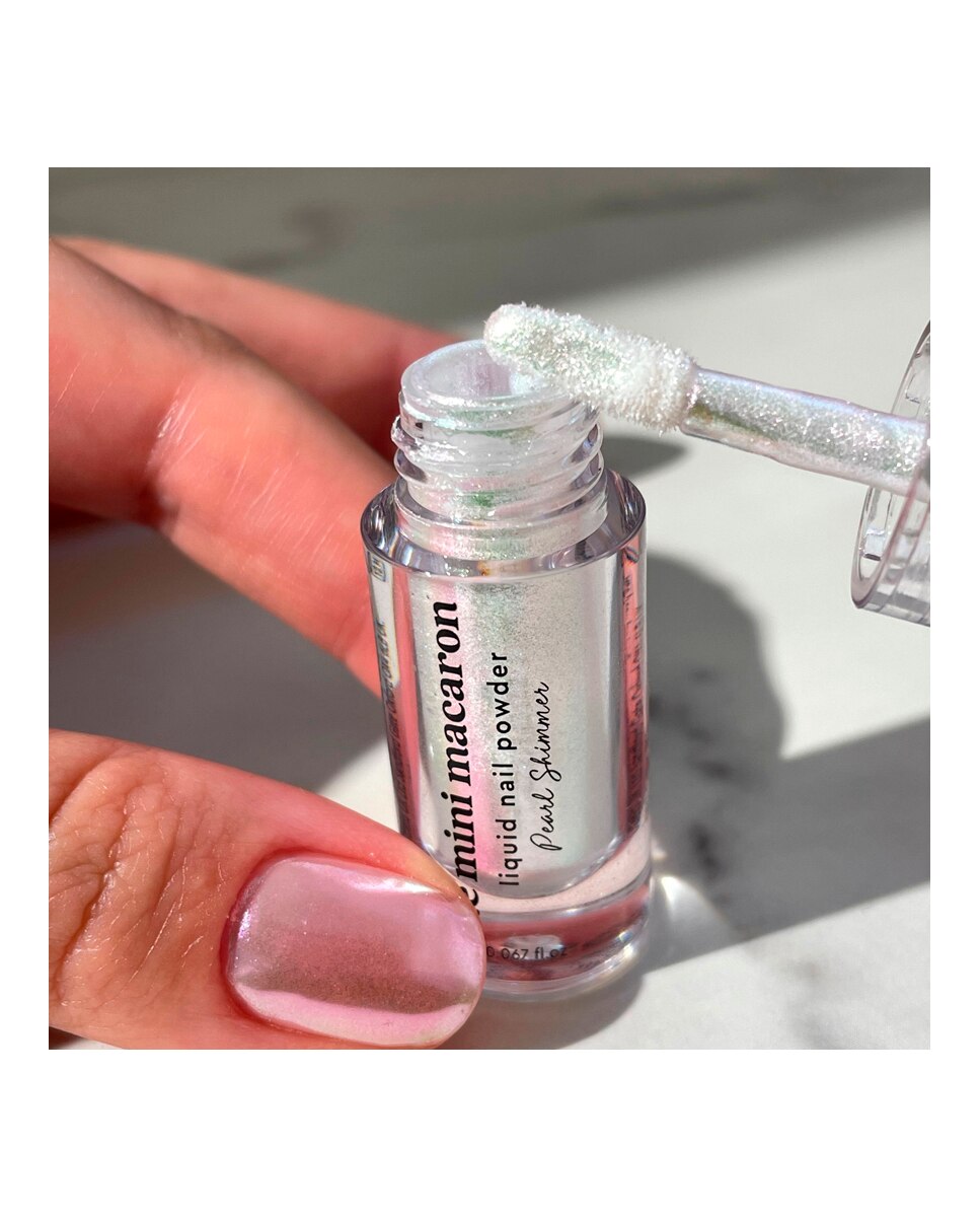 Polvo Líquido para uñas Le Mini Macarron - Pearl Shimmer Pearl Shimmer-2