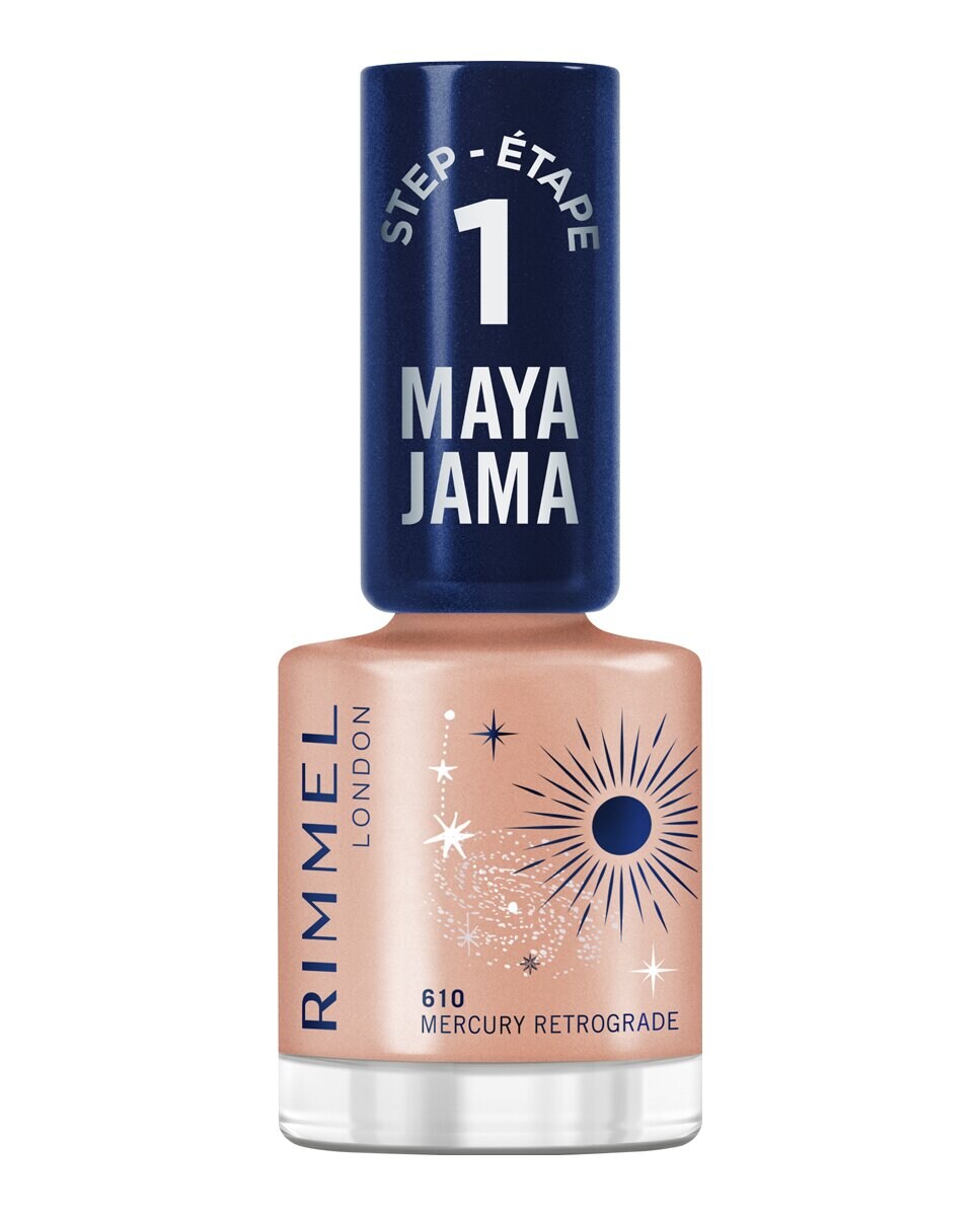 Esmalte de uñas Rim Maya Jama Nail Gel Rimmel London 610 Mercury Retrograde-1