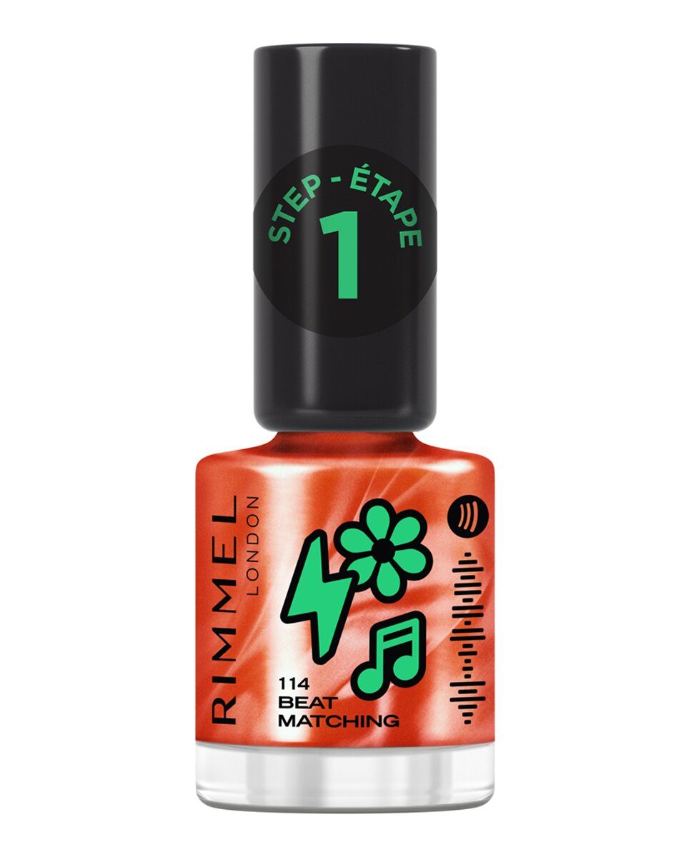 Laca De Uñas Super Gel Colección Festivales Rimmel London - Beatmatching 114 Beatmatching 114-1