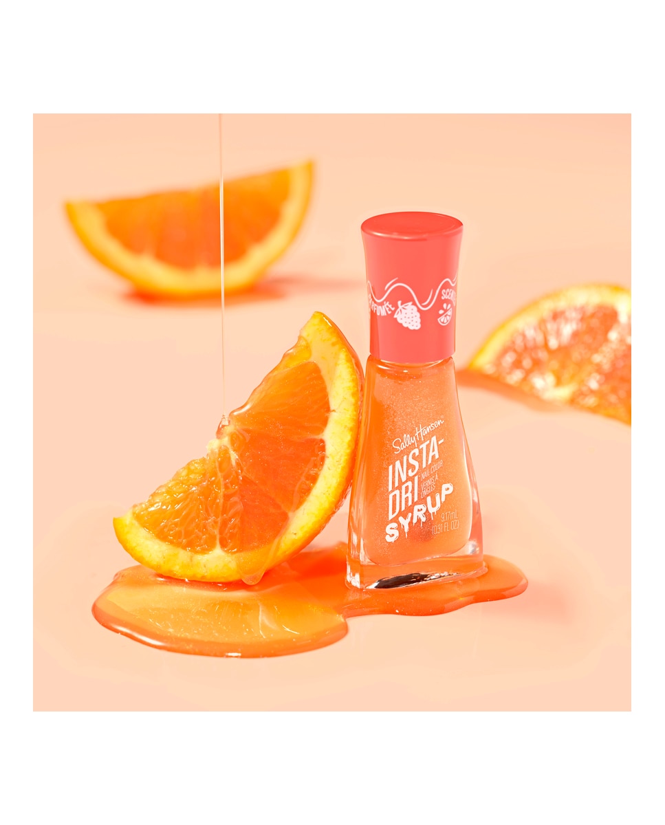 Laca de Uñas Insta Dri Syrup Collection Secado Rápido 9,17 Ml Sally Hansen - Oozing Orange 138 Oozing Orange 138-6