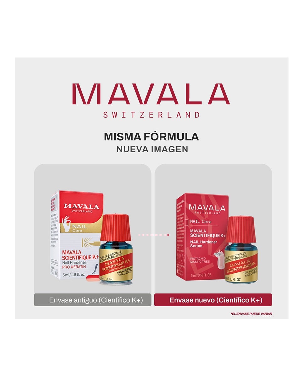 Tratamiento Endurecedor Uñas Científico K+ Mavala - 5 ml 3