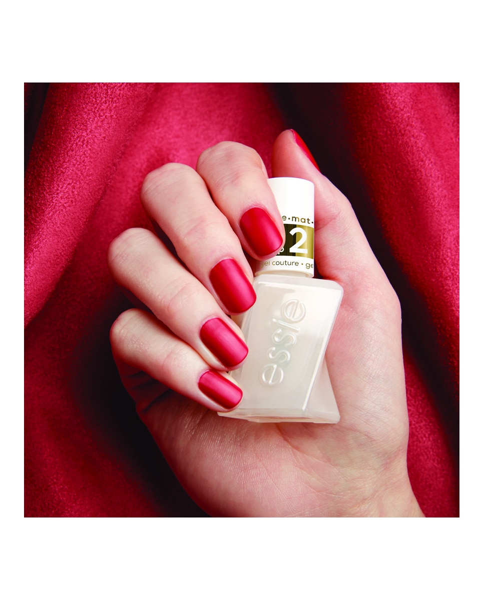 Imagen 6 de Laca de uñas Gel Couture Essie - 539 Electric Geometric Transparente