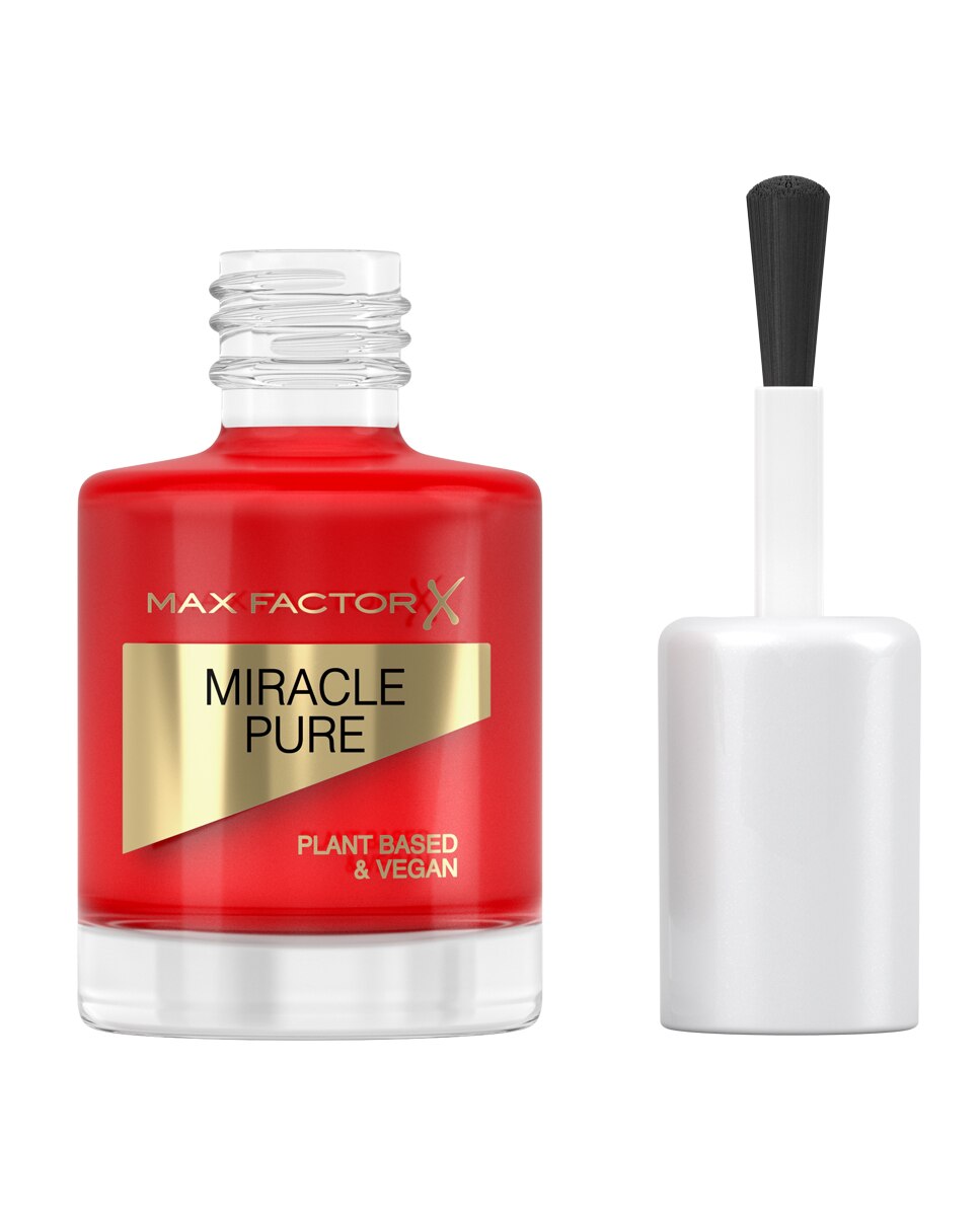 Imagen 3 de Laca de uñas Miracle Pure Plant Based & Vegan Max Factor - 305 Scarlet Poppy 305 Scarlet Poppy