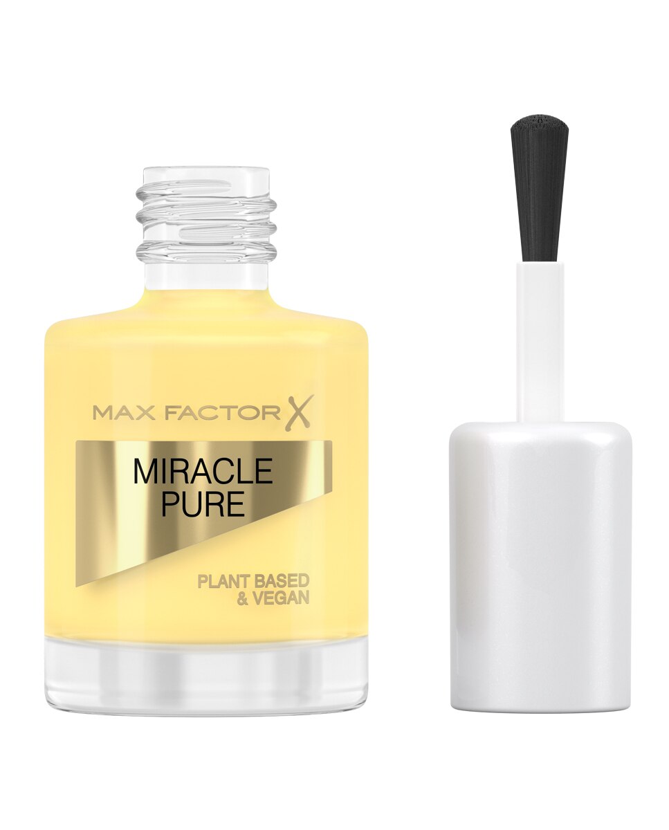 Imagen 3 de Laca de uñas Miracle Pure Plant Based & Vegan Max Factor - 500 Lemon Tea 500 Lemon Tea