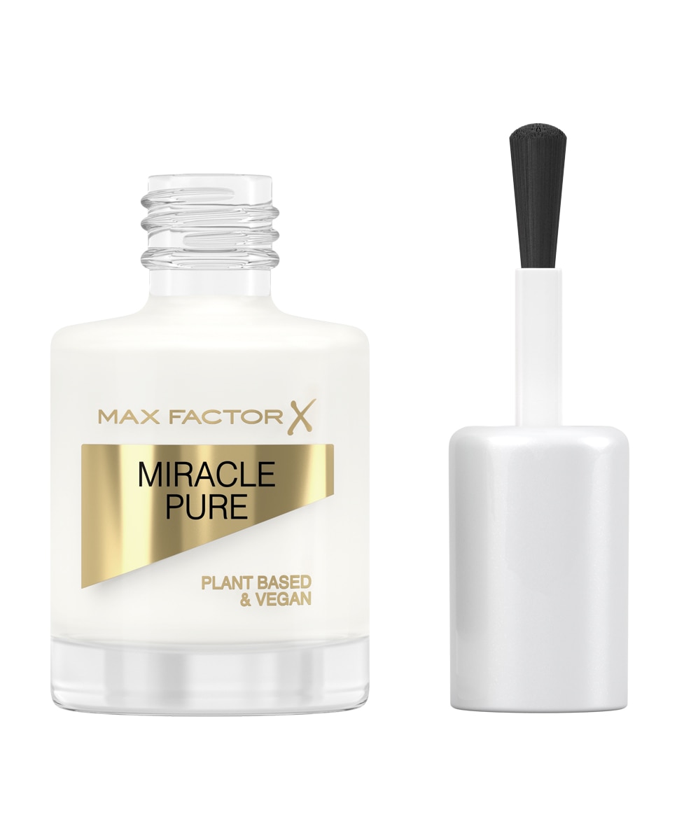 Imagen 3 de Laca de uñas Miracle Pure Plant Based & Vegan Max Factor - 320 Sweet Plum 155 Coconut Milk