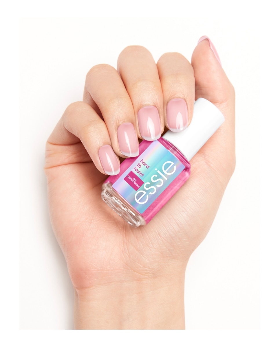 Tratamiento endurecedor de uñas Hard to Resist Pink Essie 7