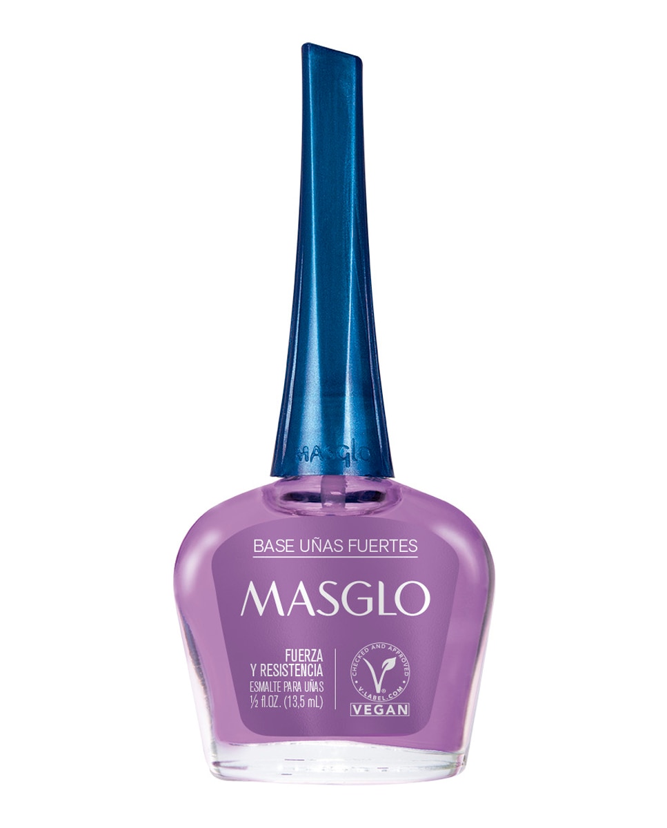 MASGLO - Base de uñas fortalecedora Uñas fuertes 13,5 ml Masglo.