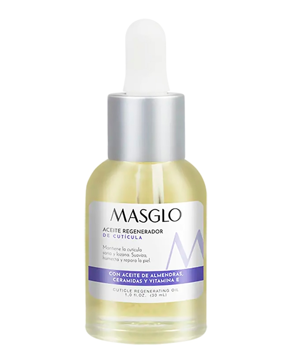 MASGLO - Aceite Regenerador De Cuticula 30 ml Masglo.