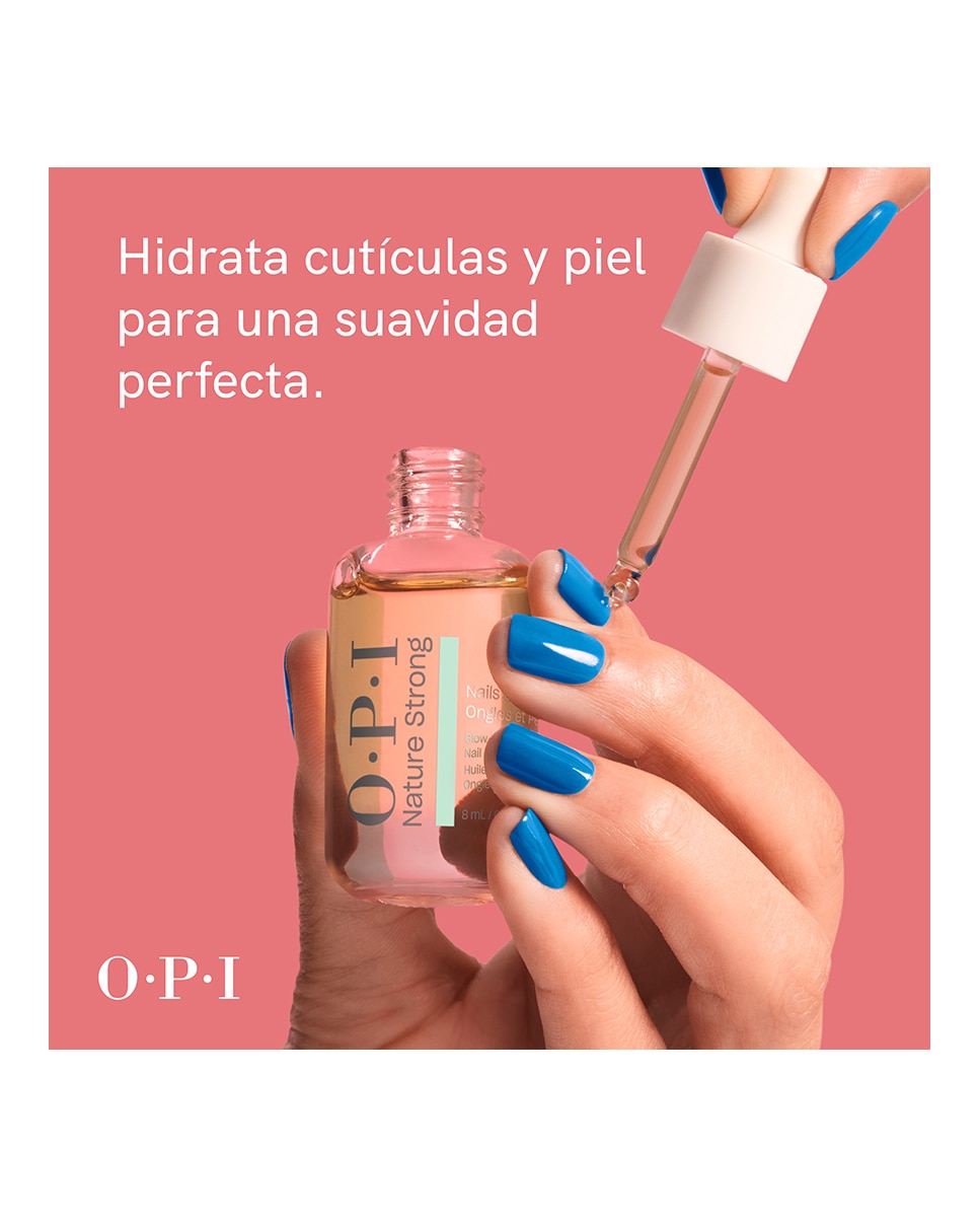 Imagen 6 de Aceite para uñas y cutículas Nature Strong Skincare 8 ml OPI - 8 ml