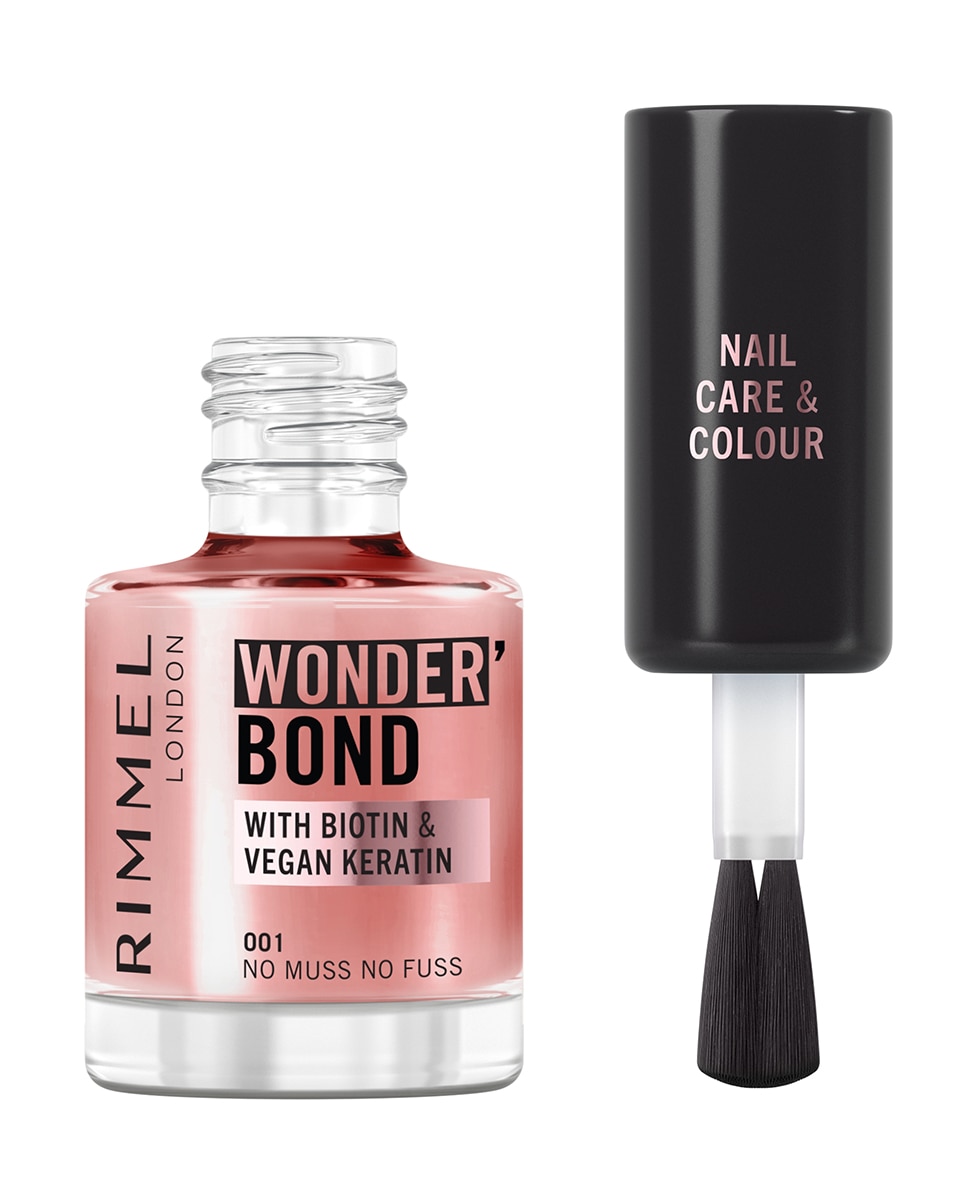 Laca De Uñas Wonderbond 8 Ml Rimmel London - 001 No Muss No Fuss 001 No Muss No Fuss-2