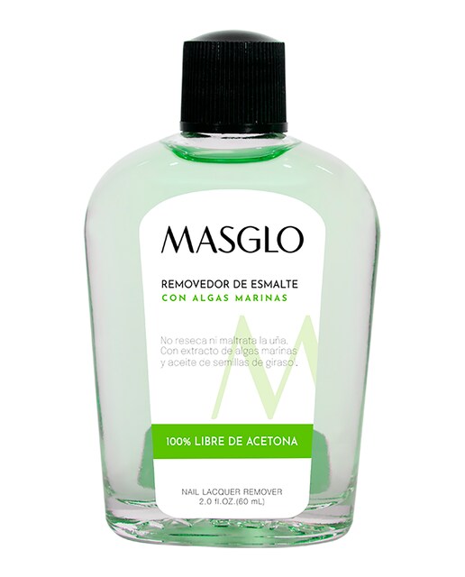 Imagen 0 de Removedor De Esmalte Tradicional Con Algas Marinas 60 ml Masglo