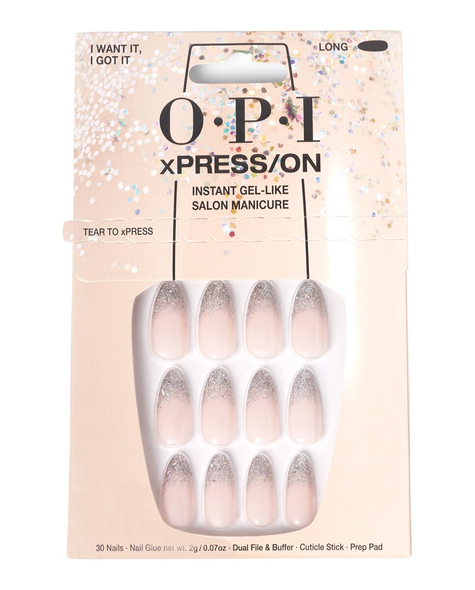 Uñas Artificiales xPRESS/ON esmalte de uñas OPI - I Want It, I Got It I Want It, I Got It-1