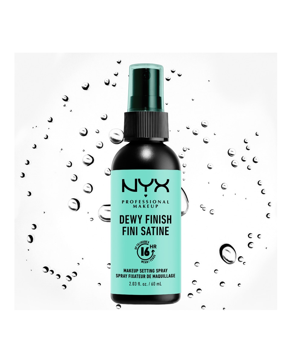 Fijador Makeup Setting Dewy Finish NYX Professional Makeup 3