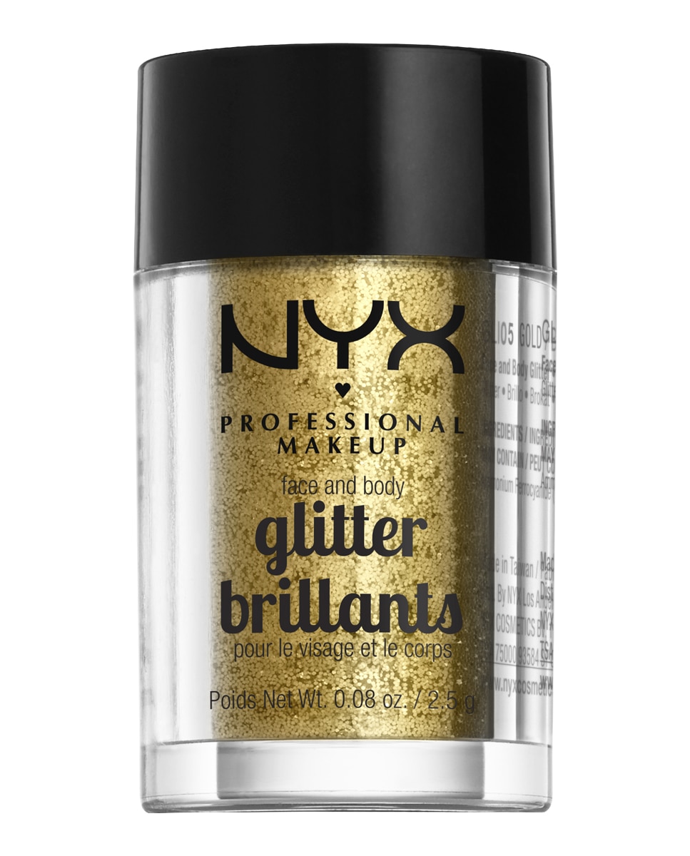 NYX Professional Makeup - Purpurina para rostro y cuerpo NYX Professional Makeup.