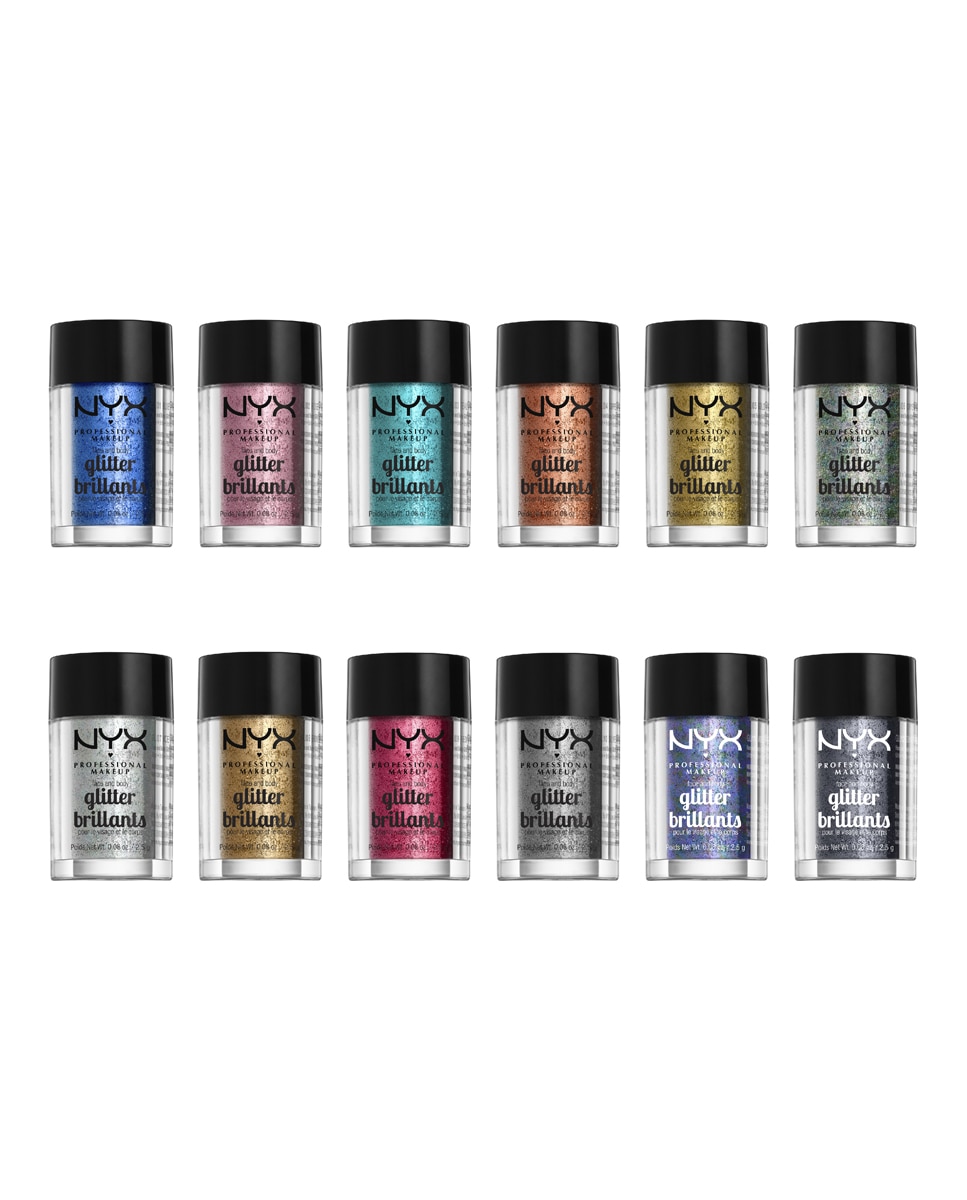 Imagen 5 de Purpurina para rostro y cuerpo NYX Professional Makeup - Bronze Bronze