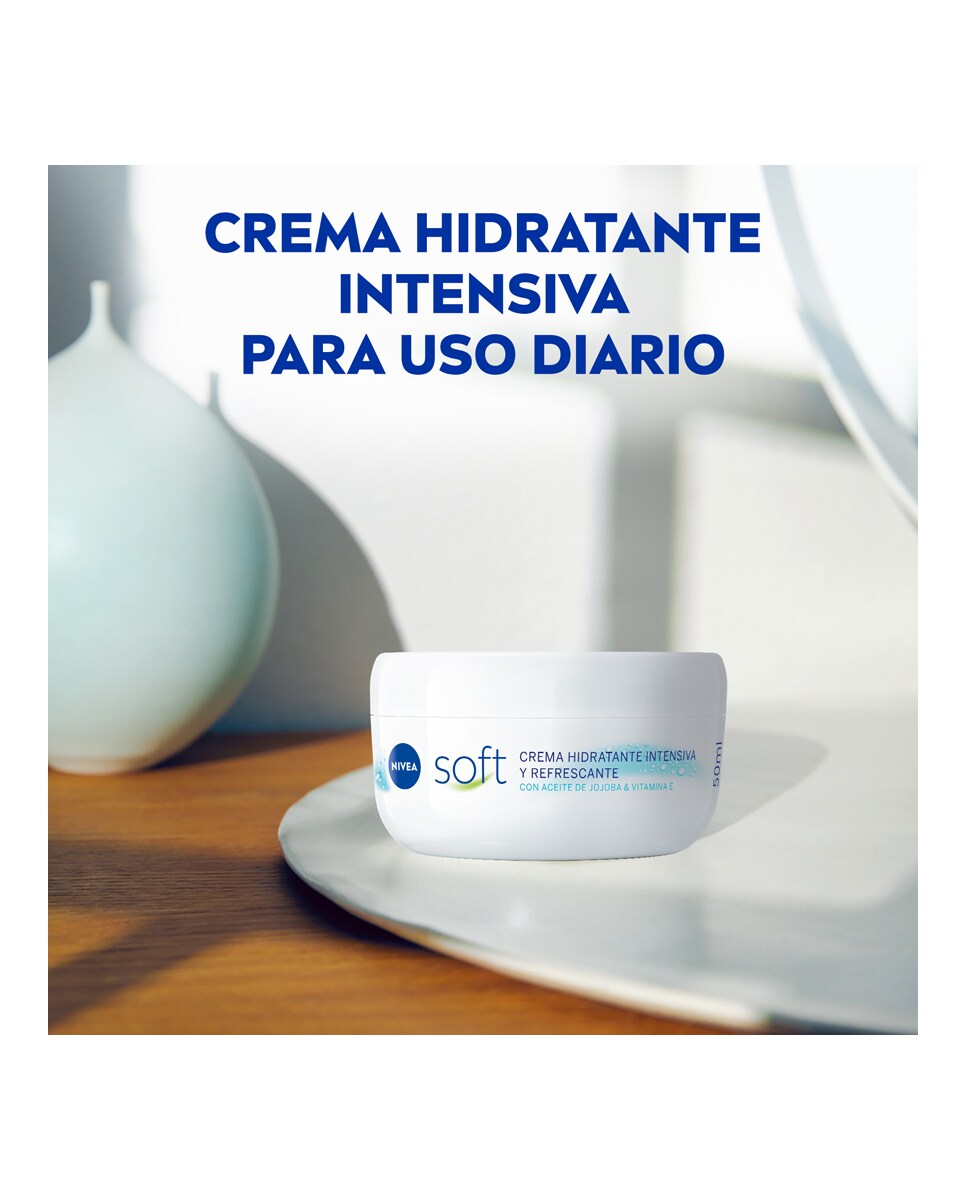 Crema Hidratante Multiuso Soft Mini 50 ml Nivea 3