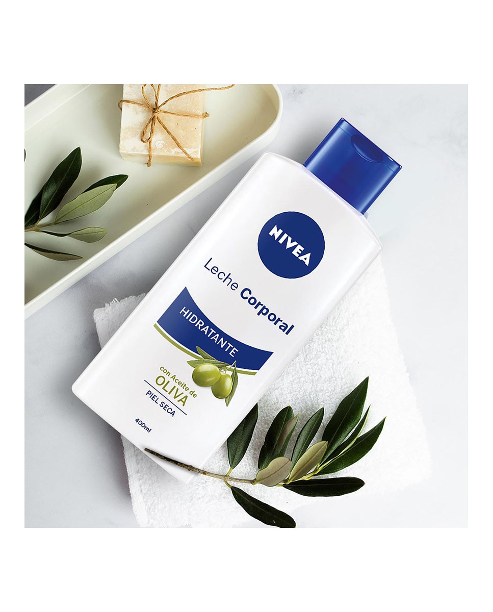 Leche Corporal Aceite De Oliva 400 ml Nivea - 400 ml 3
