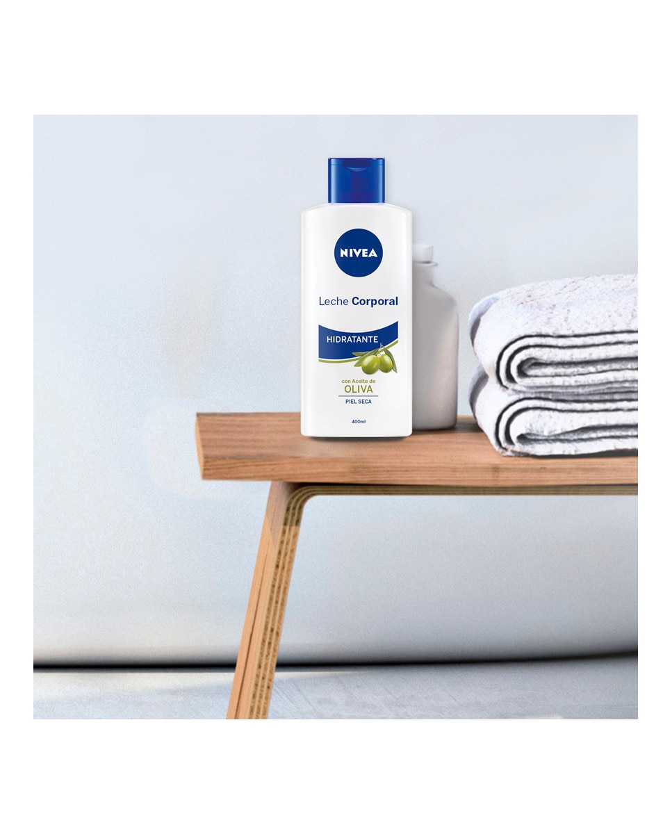 Leche Corporal Aceite De Oliva 400 ml Nivea - 400 ml 4
