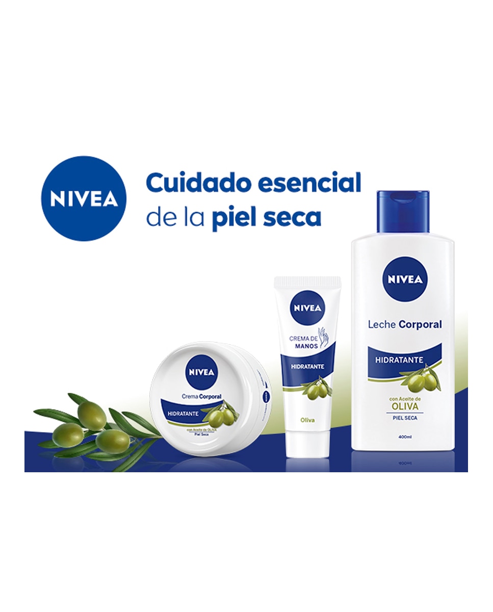 Leche Corporal Aceite De Oliva 400 ml Nivea - 400 ml 6