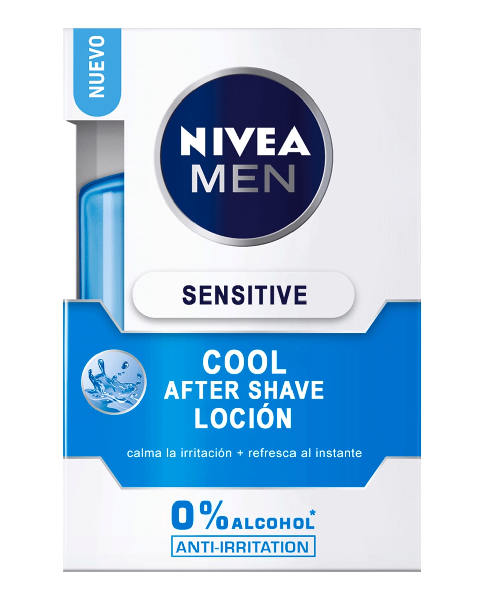 NIVEA MEN - Loción After Shave Sensitive Cool 100 ml Nivea Men.