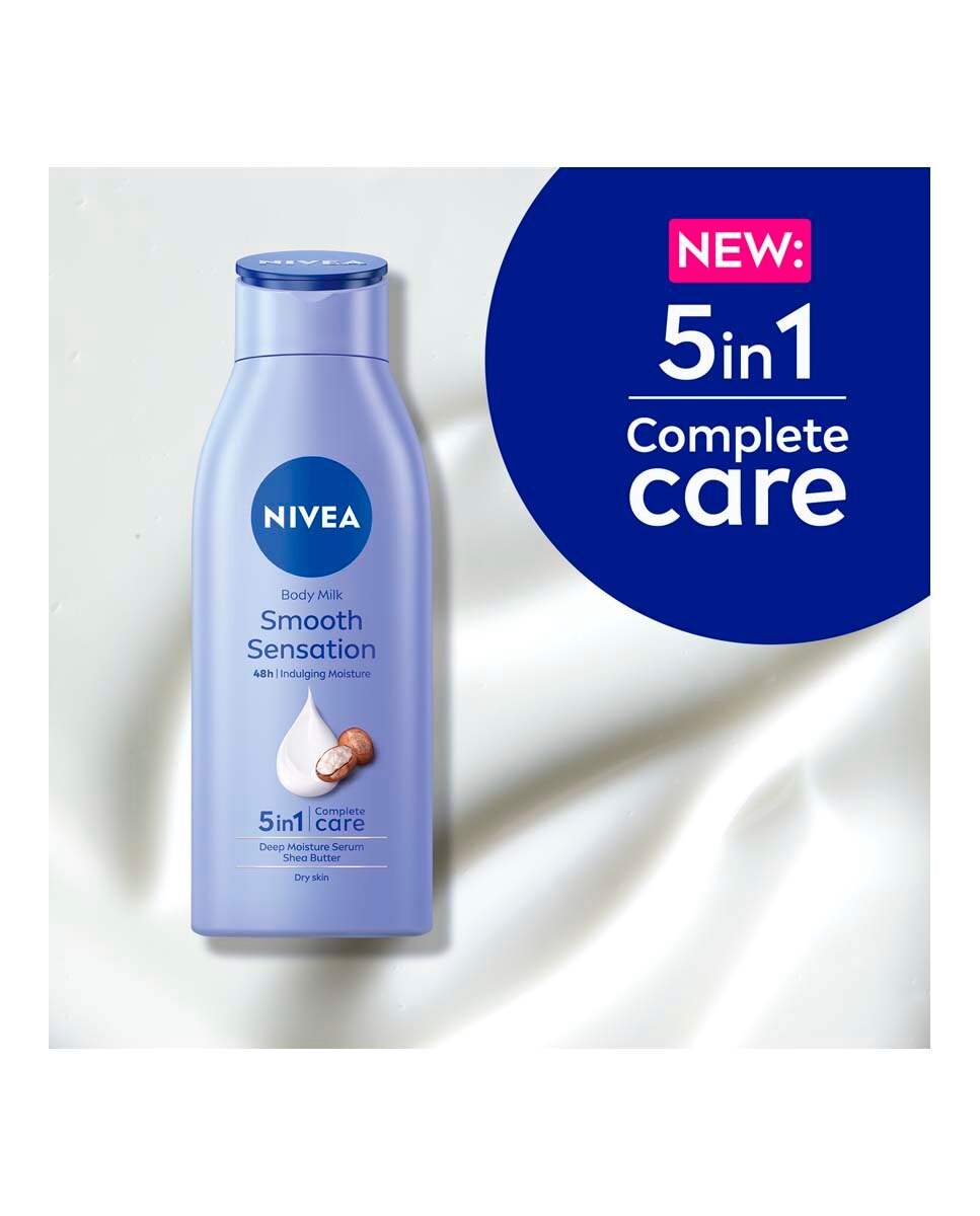 Body Milk Smooth Manteca De Karité Nivea - 400 ml 3