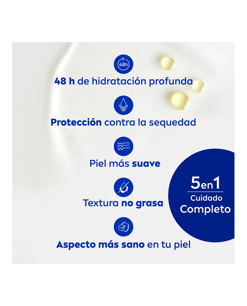 Loción Corporal Body Milk Nutritivo Nivea - 400 ml 3