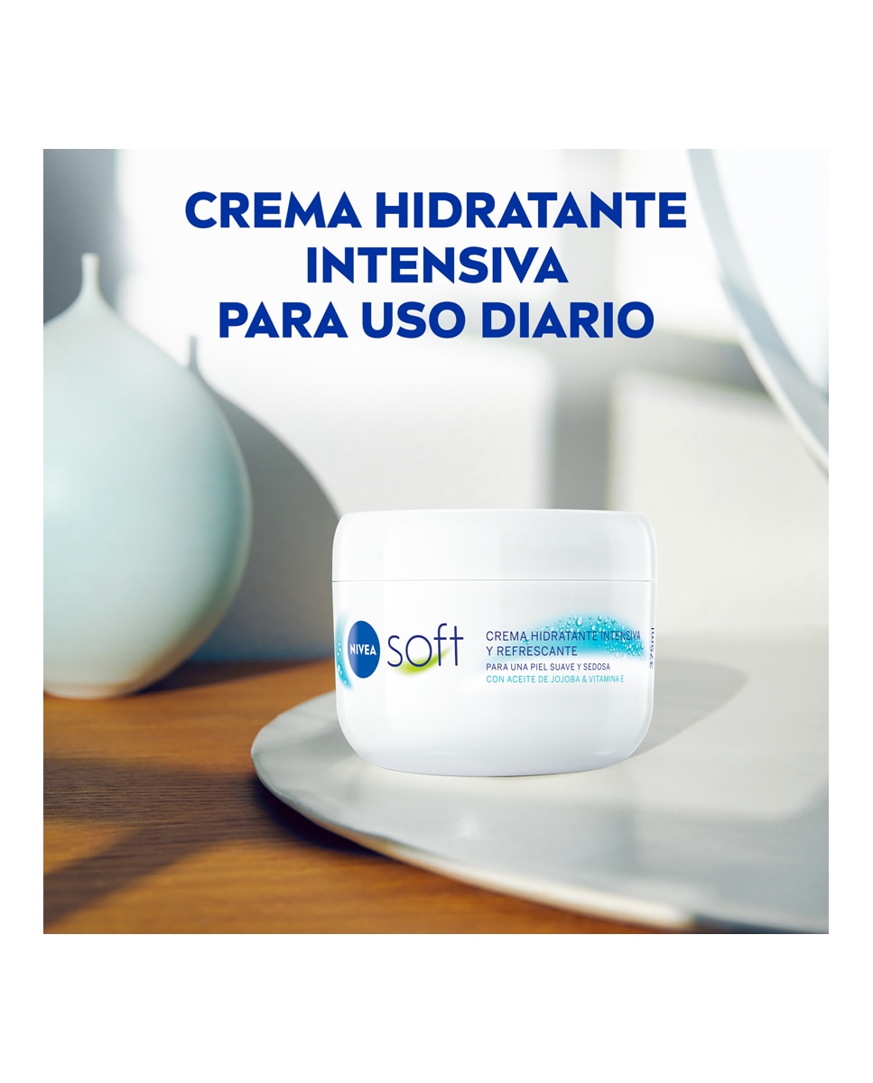 Imagen 3 de Crema Hidratante Multiuso Soft 375 ml Nivea - 375 ml