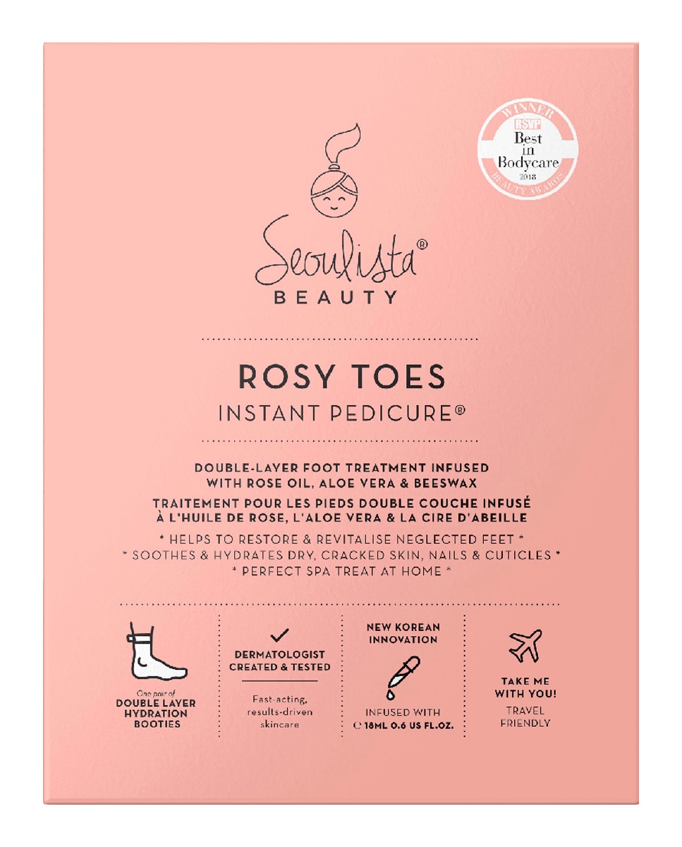 Imagen 0 de Cuidado pies Rosy Toes Instant Pedicure 18ml Seoulista Beauty