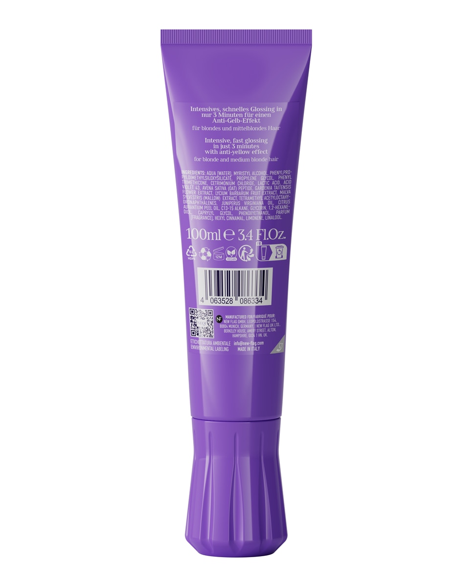 Tratamiento Anti-amarillo para Rubies Treasure Blonde Brilliance Neqi - 100 ml 2
