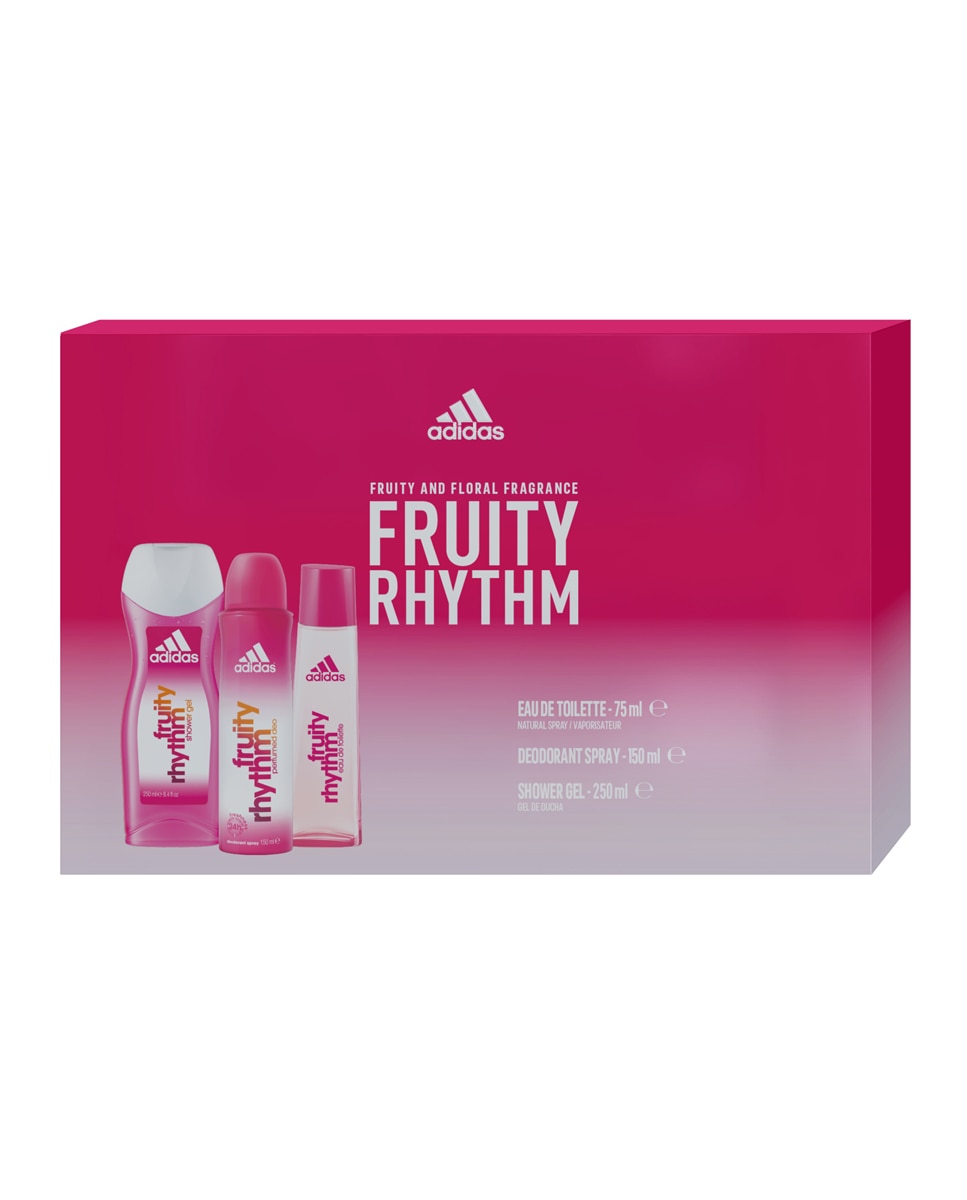 Estuche de regalo Eau de Toilette Fruity Rhythm Adidas 2