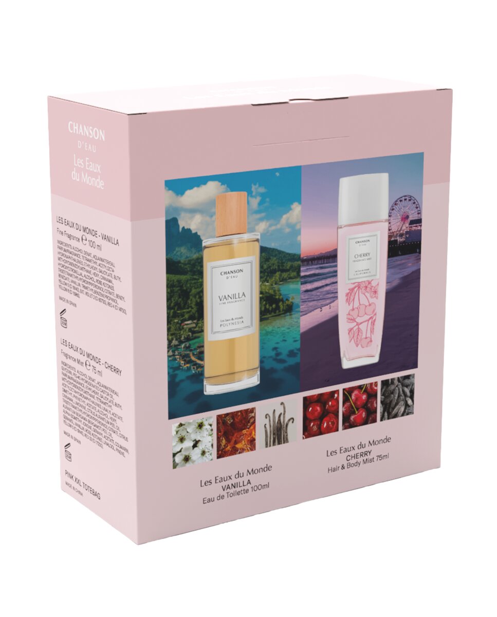 Estuche de Regalo Vanilla Les Eaux Du Monde Chanson 2