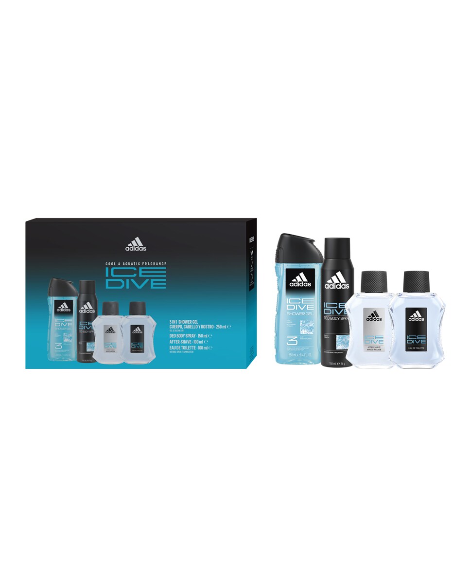 Estuche de regalo Eau de Toilette Ice Dive Adidas · adidas · El