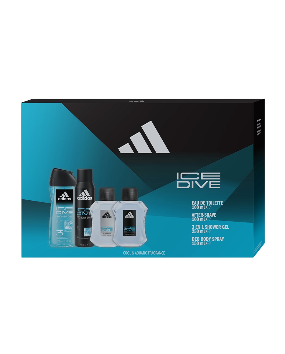 adidas – Estuche De Regalo Eau De Toilette Ice Dive Adidas.