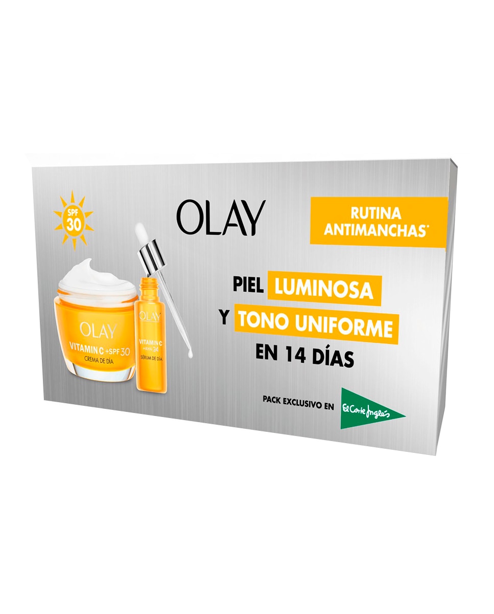 Olay - Estuche de regalo piel luminosa y tono uniforme en 14 días Olay.