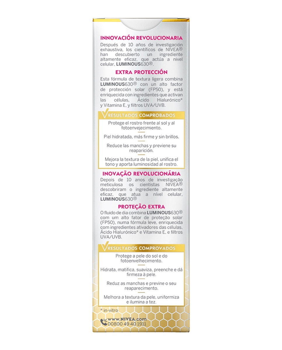 Pack Luminous Tratamiento Completo Antimanchas  Nivea 6
