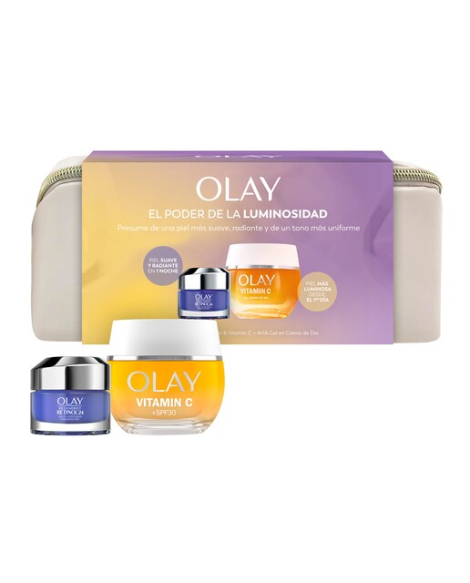 Imagen 0 de Estuche de regalo Vitamin C + AHA 24 y Retinol24 Olay