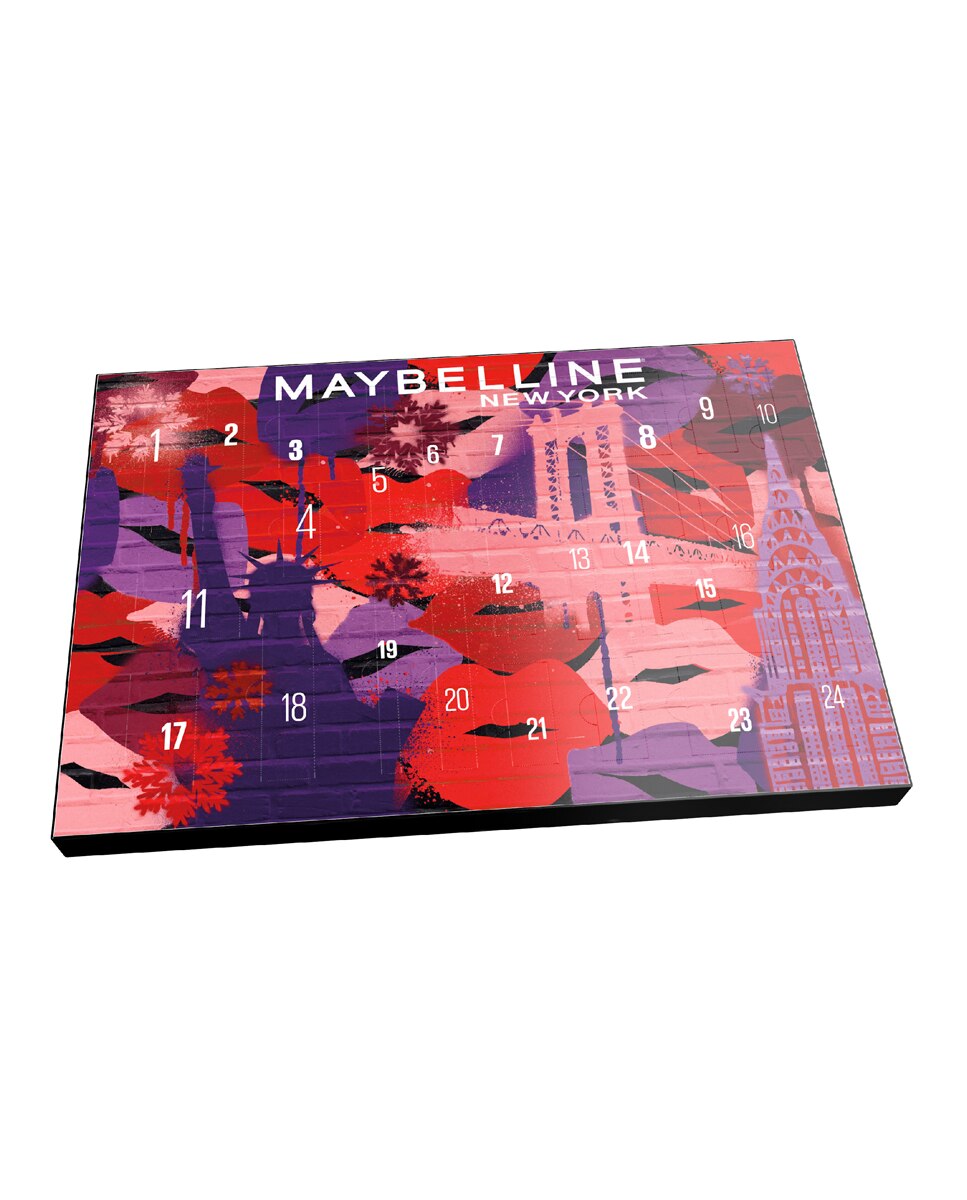 Calendario de adviento 2021 Maybelline 3