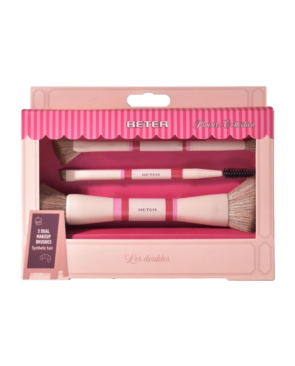Beter - Kit 3 Brochas Les Doubles Plaisirs Collection Beter.