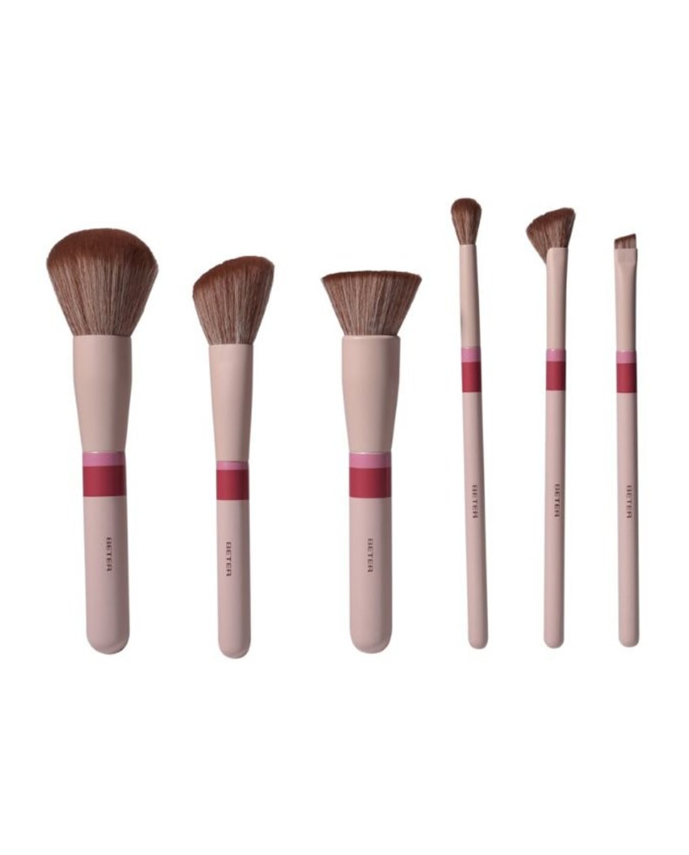 Kit 6 Brochas De Maquillaje Plaisirs Collection Beter 2