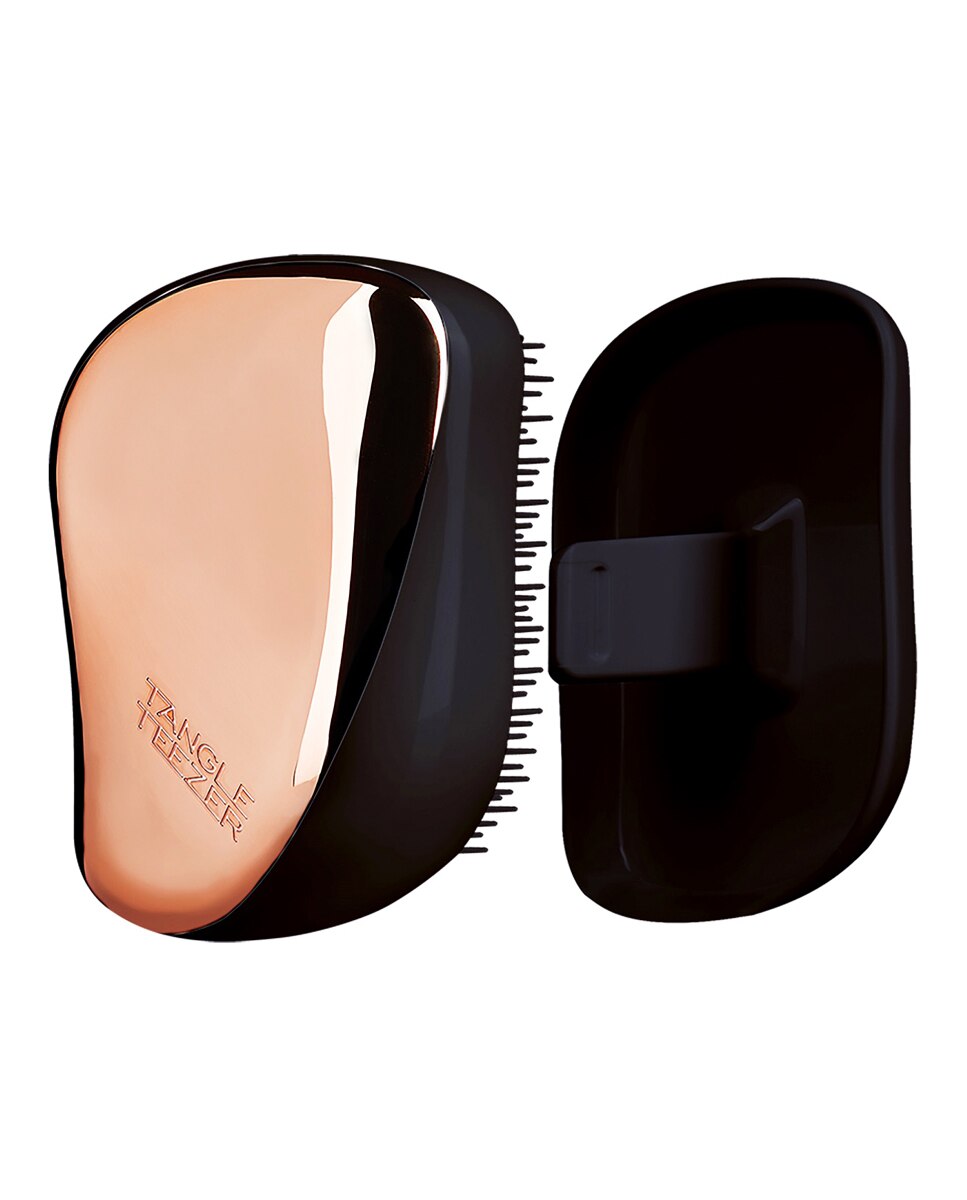 Imagen 0 de Cepillo desenredante - Compact Styler - Rose Gold Black Tangle Teezer