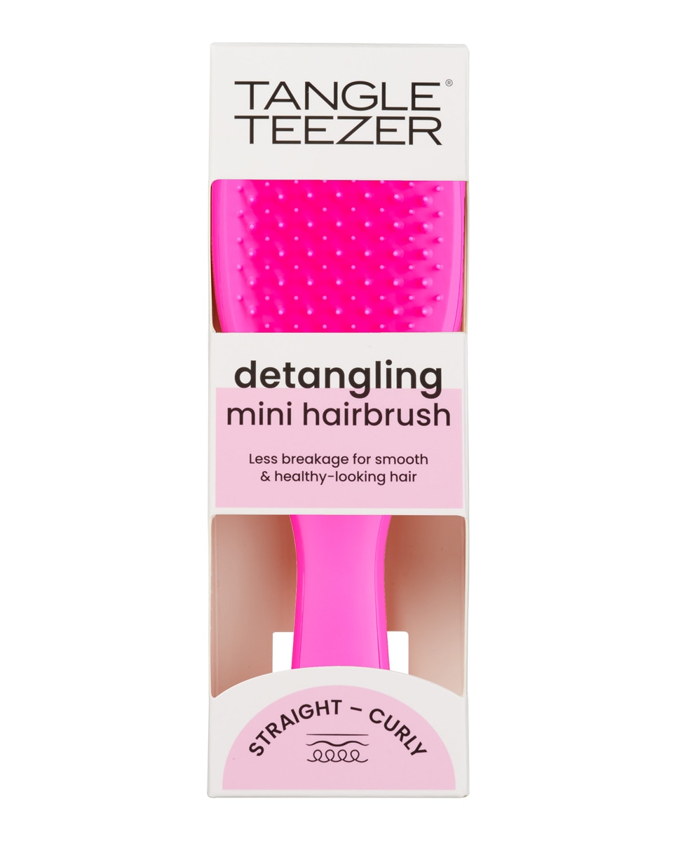Cepillo Desenredante Mini Ultimate Detangler Runway Pink Tangle Teezer - Rosa Fucsia Rosa Fucsia-2