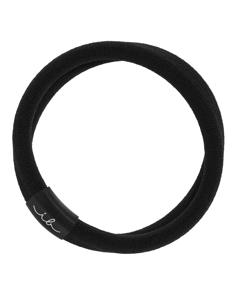 Coletero Ecotie Black Invisibobble - Negro Negro-2