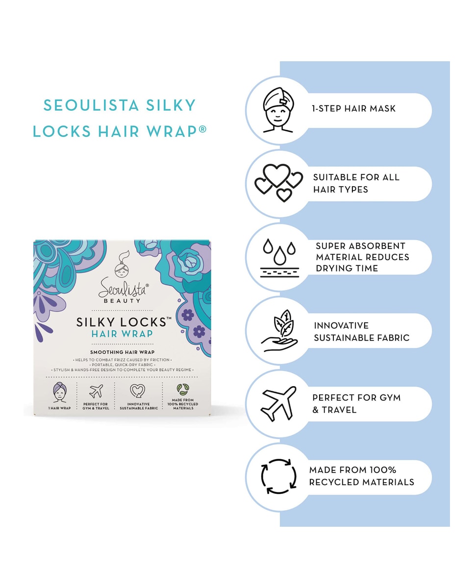 Accesorios cabello Silky Locks Hair Wrap Seoulista Beauty 3