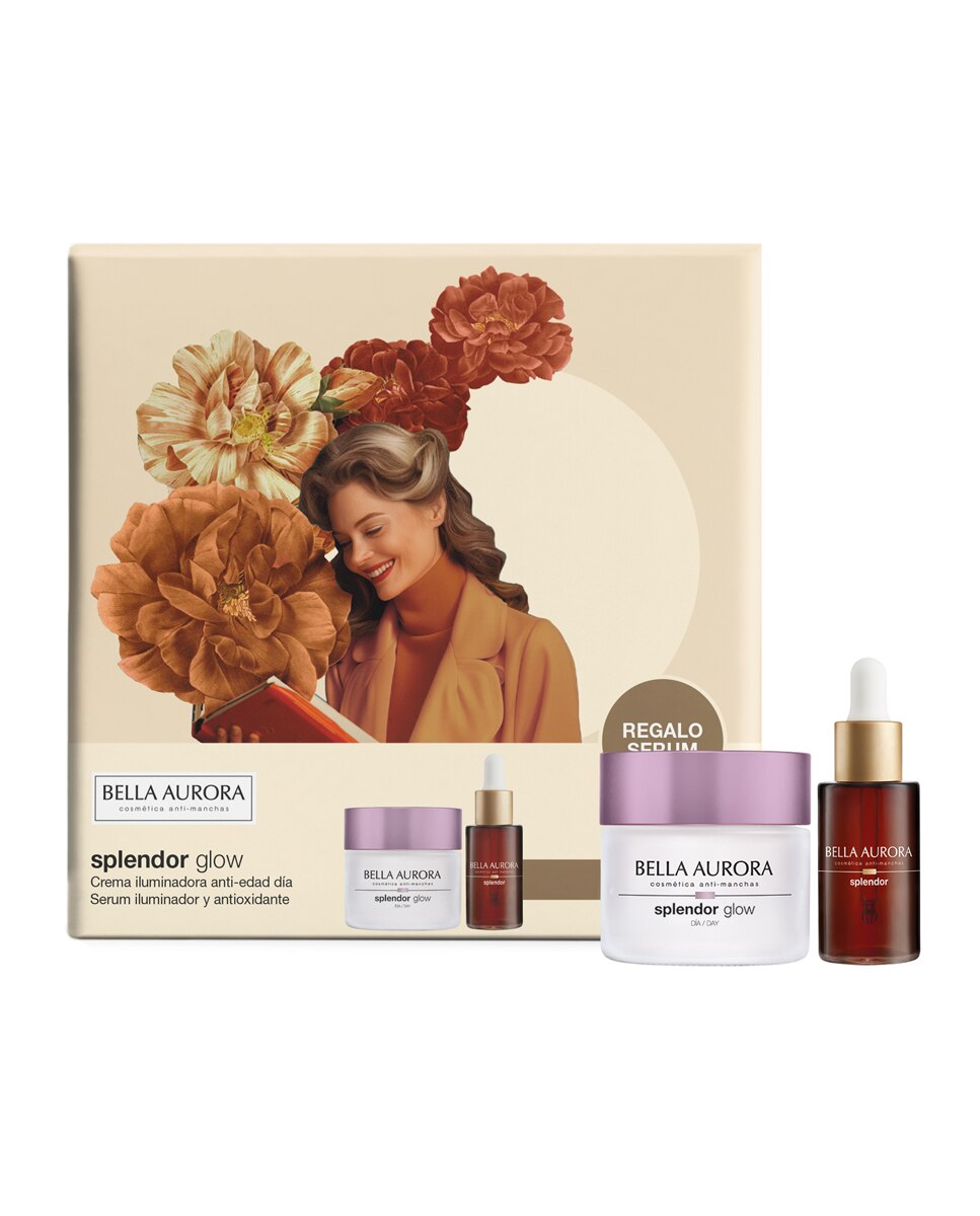 Pack Magic Splendor Glow + Splendor Serum Vit.C Bella Aurora 1