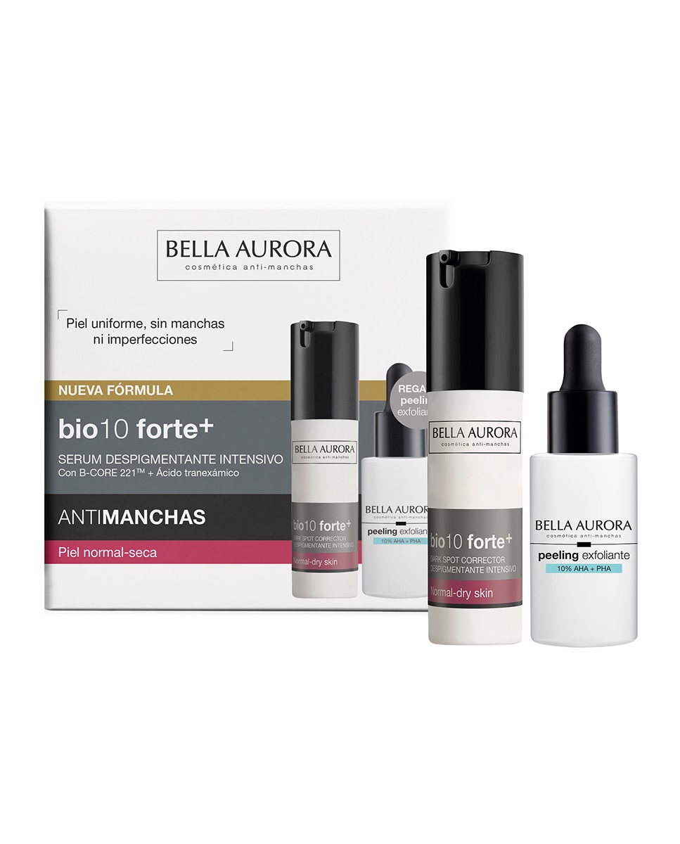 Bella Aurora - Estuche Regalo Sérum Despigmentante Bio 10 Forte+ Piel Normal-Seca Bella Aurora.