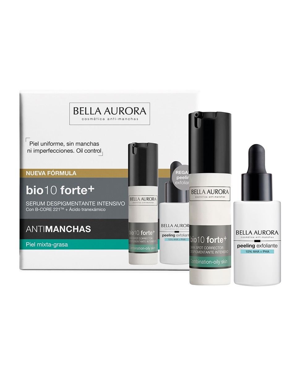 Bella Aurora - Estuche Regalo Sérum Despigmentante Bio 10 Forte+ Piel Mixta-Grasa Bella Aurora.