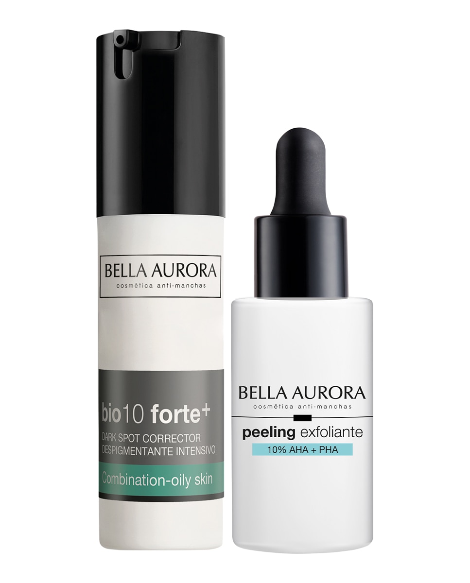 Imagen 2 de Estuche Regalo Sérum Despigmentante Bio 10 Forte+ Piel Mixta-Grasa Bella Aurora