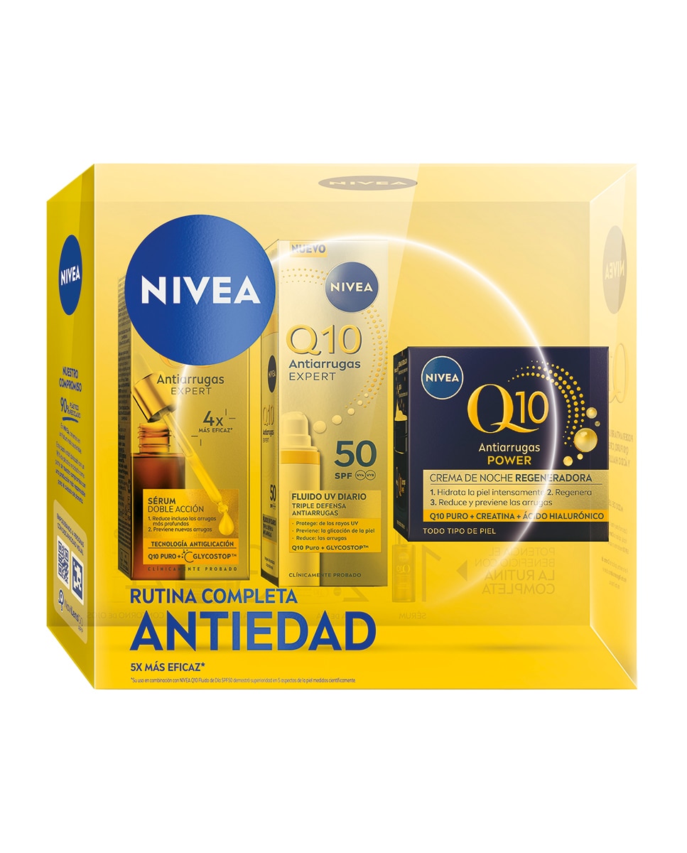 Imagen 0 de Pack Antiarrugas Rutina Completa Antiedad Nivea