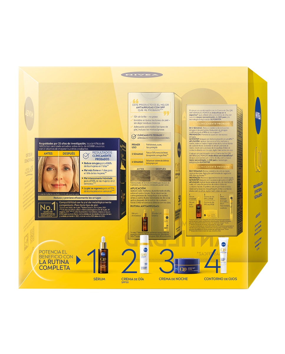 Pack Antiarrugas Rutina Completa Antiedad Nivea 2