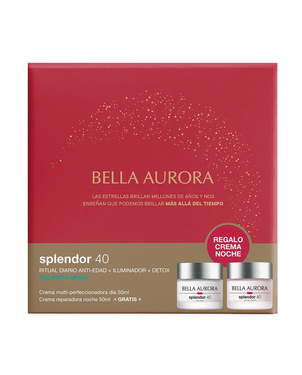 Estuche Regalo Splendor 40 Dia Piel Mixta Bella Aurora 2